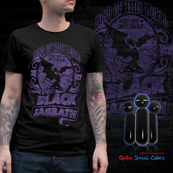 Camiseta Black sabbath 12