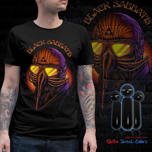 Camiseta Black sabbath tour US 78