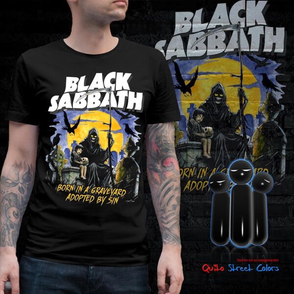 Camiseta Black sabbath 06