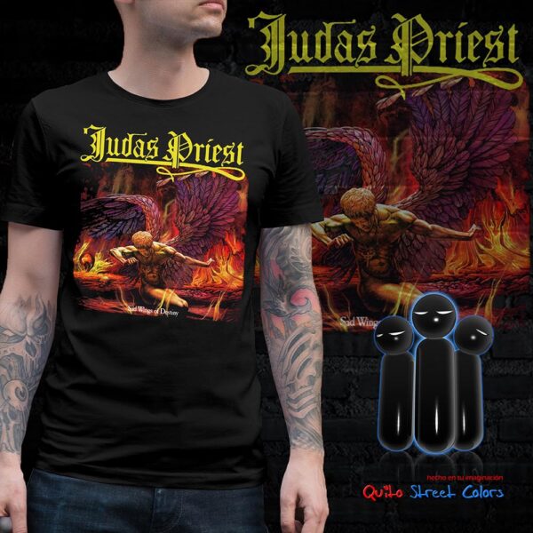 Camiseta Judas Priest Sad wings