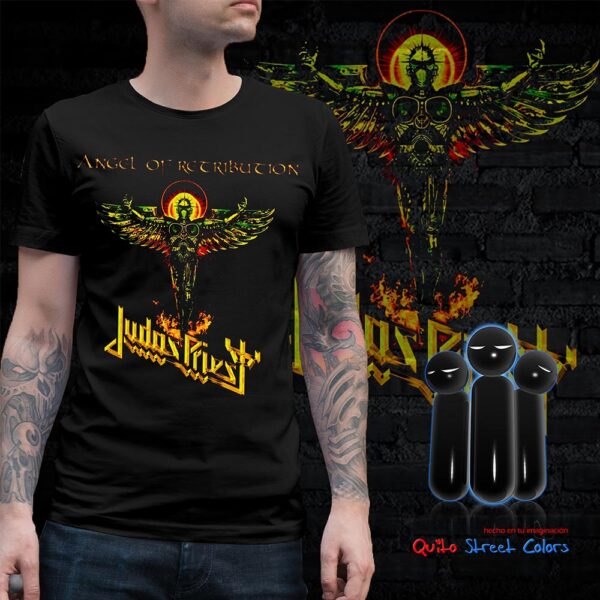 Camiseta Judas Priest Angel 01
