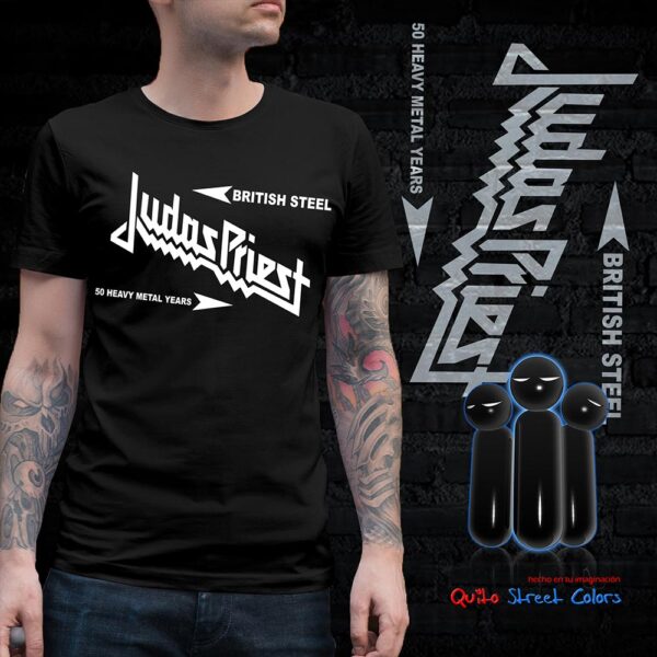 Camiseta Judas Priest 50 years