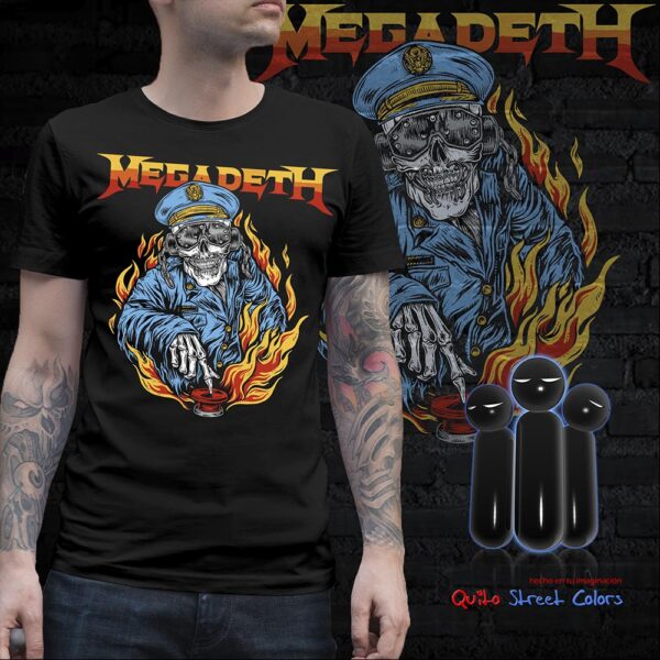 Camiseta Megadeath 05