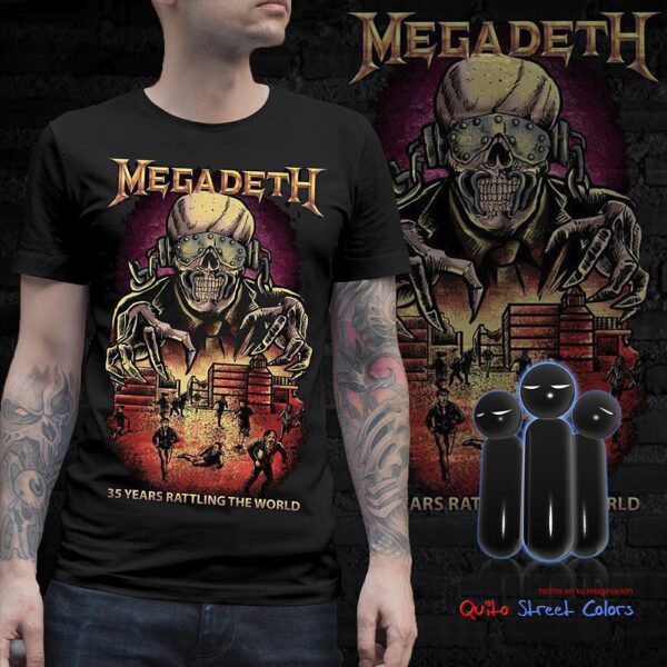 Camiseta Megadeath 07