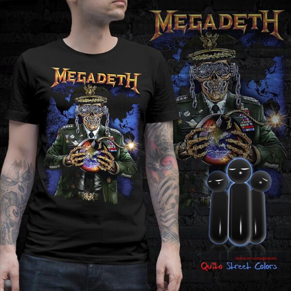 Camisetas Megadeath