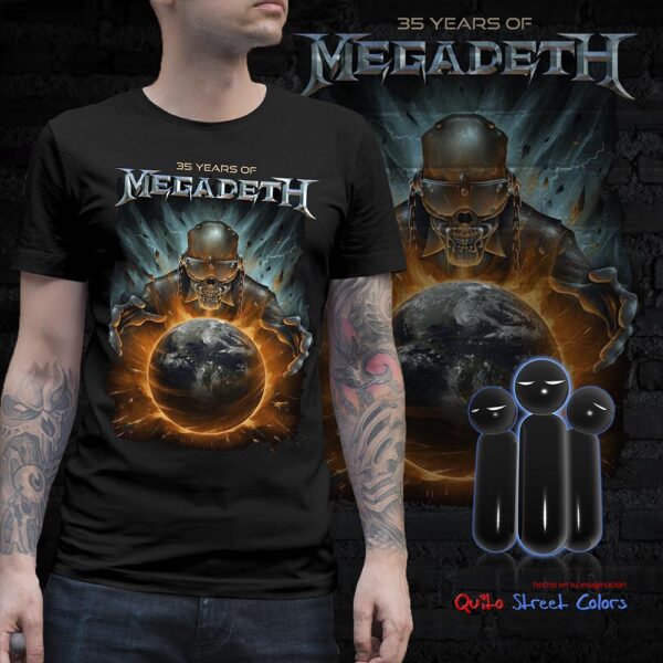 Camiseta Megadeath 09