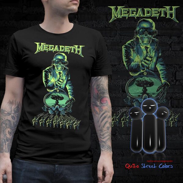 Camiseta Megadeath 01