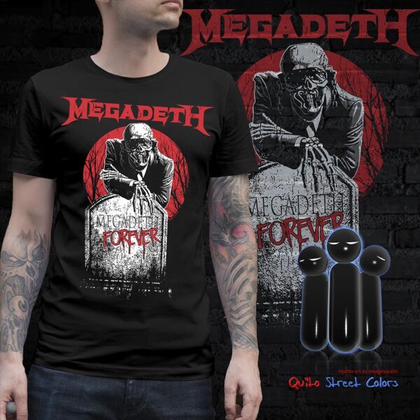 Camiseta Megadeath Forever