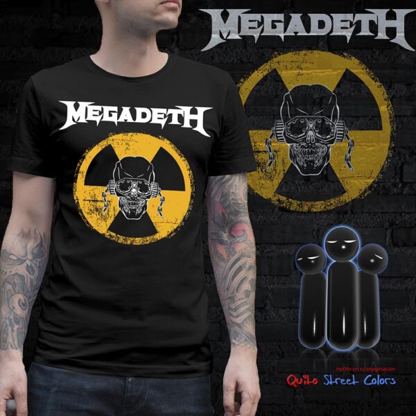 Camiseta Megadeath 02
