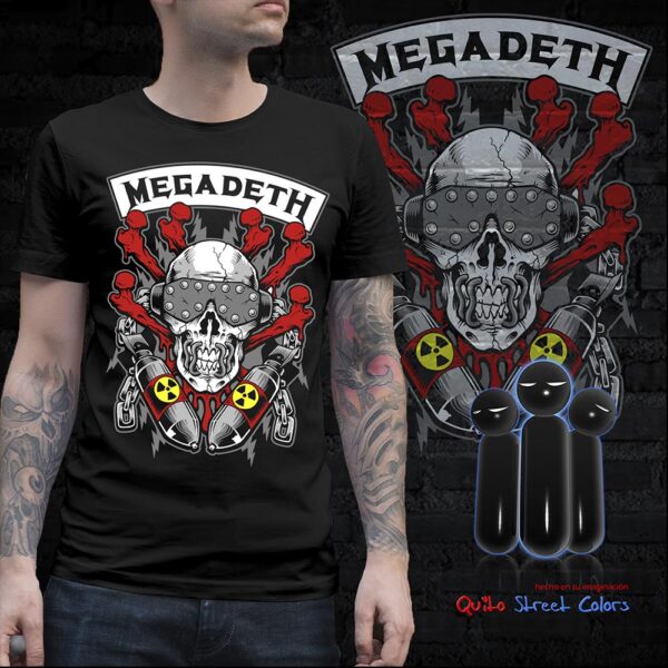 Camiseta Megadeath 04