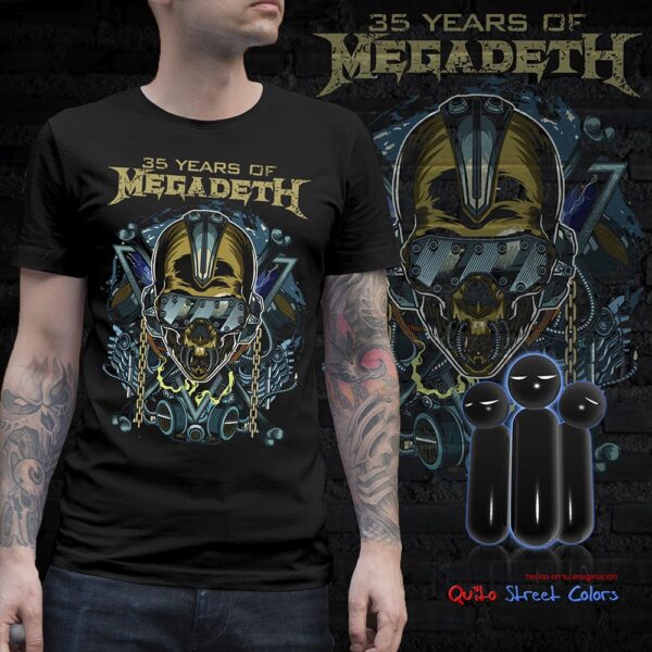 Camiseta Megadeath 06