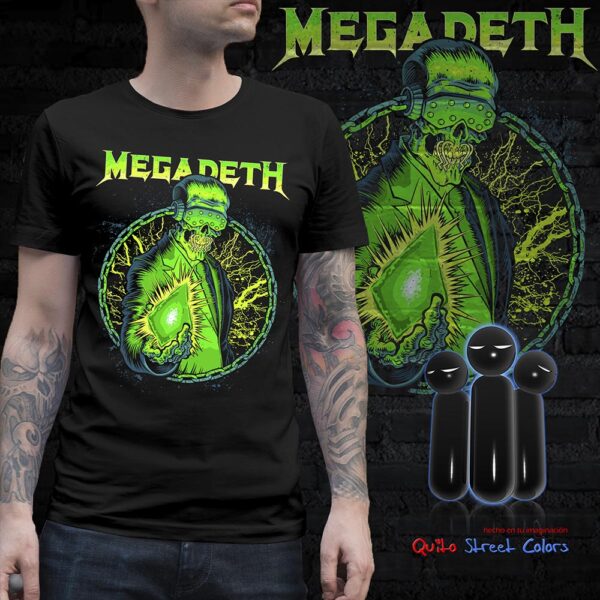 Camiseta Megadeath Rust in peace