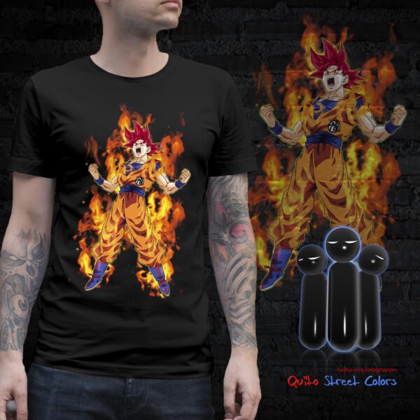 Camiseta Dragon ball Goku 02