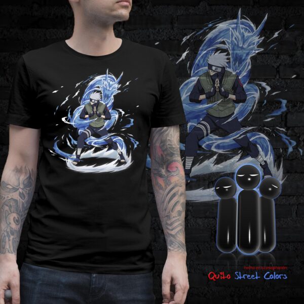 Camiseta Naruto Kakashi 01