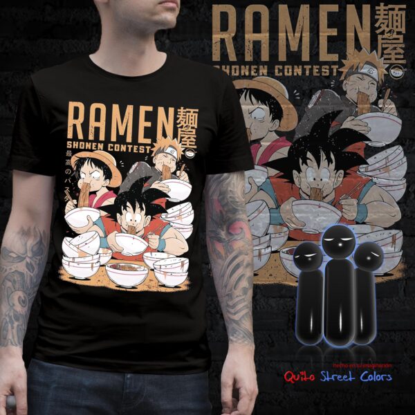 Camiseta Dragon ball Ramen
