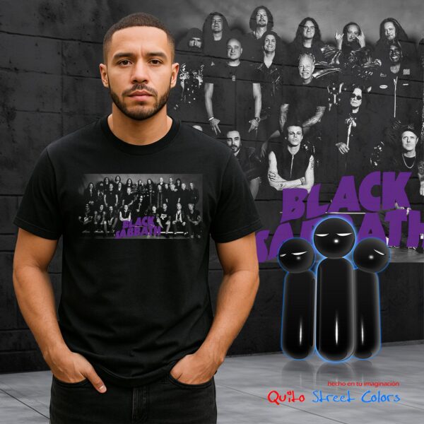 Camiseta Black sabbath back to the beggining