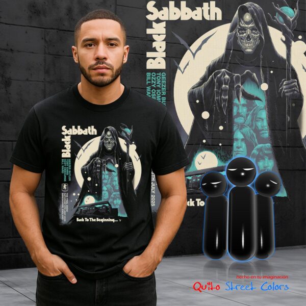 Camiseta Black sabbath back to the beggining 01