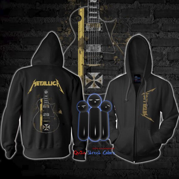 Metallica Hoodie Hetfield Iron Cross