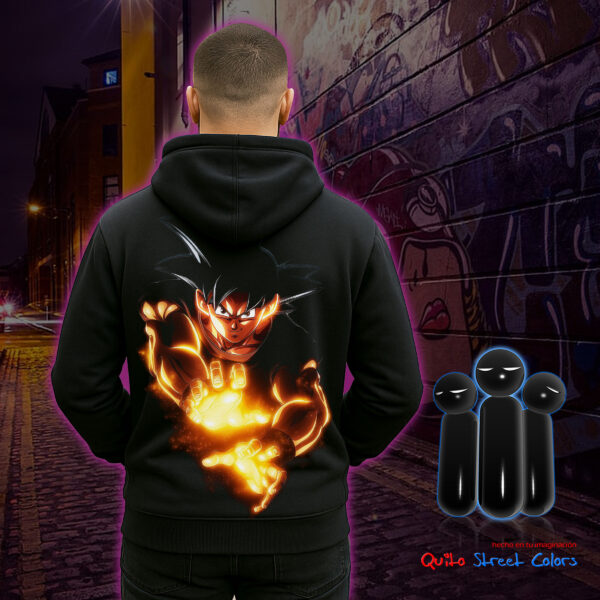 Hoodie Dragon ball Goku Kame Hame Ha