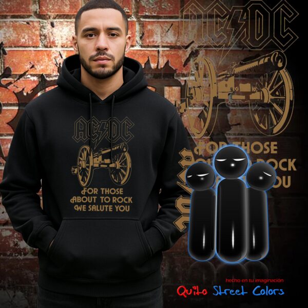 ACDC Hoodie for those about to rock