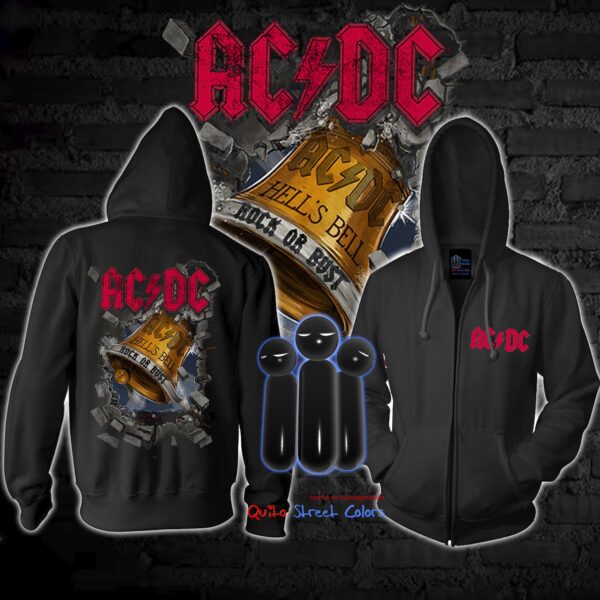 ACDC Hoodie hells bells