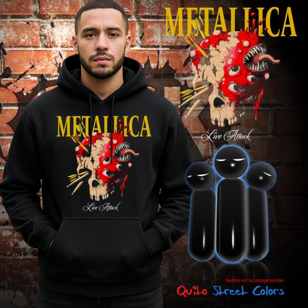 Metallica Hoodie Live attack