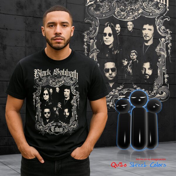 Camiseta Black sabbath tribute