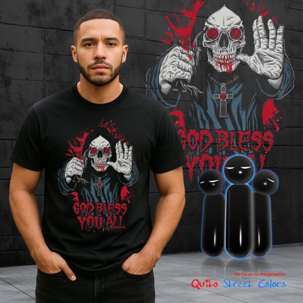 Camiseta Ozzy Osbourne god bless you all