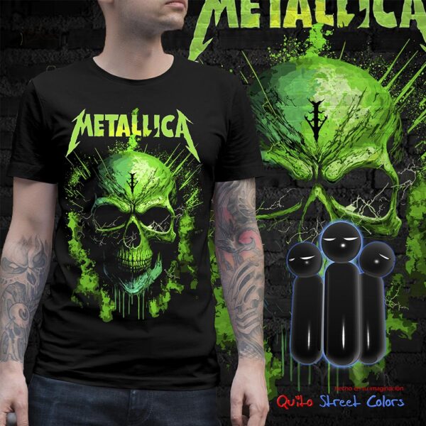 Camiseta Metallica Cyanide