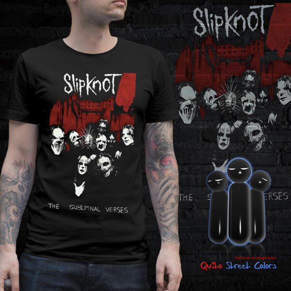 Camiseta Slipknot The subliminal verses