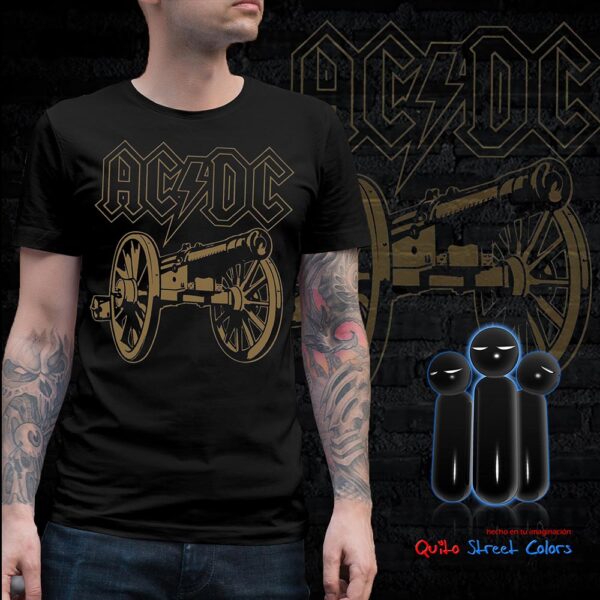 Camiseta ACDC for those about to rock