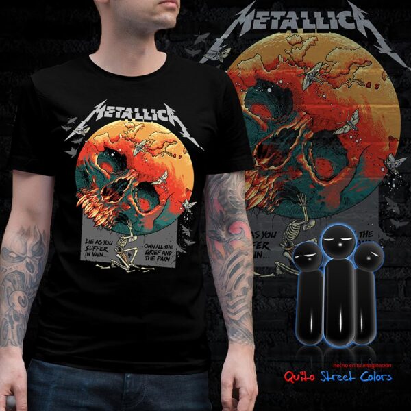 Camiseta Metallica Atlas