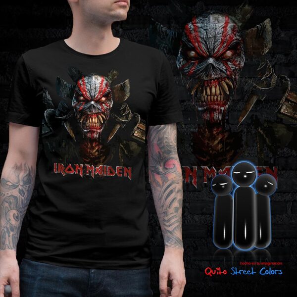 Camiseta Iron maiden Senjutsu 02