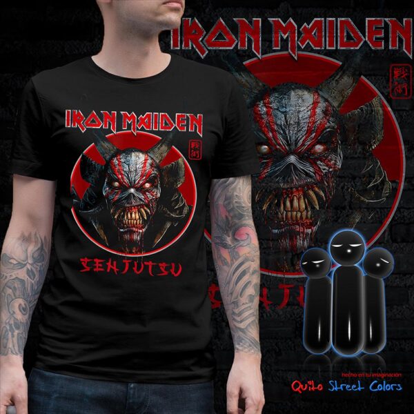 Camiseta Iron maiden Senjutsu 01