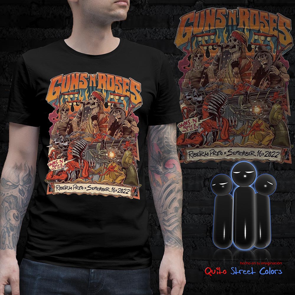 Camiseta Guns n' roses 11