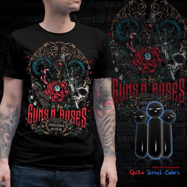 Camiseta Guns n' roses London