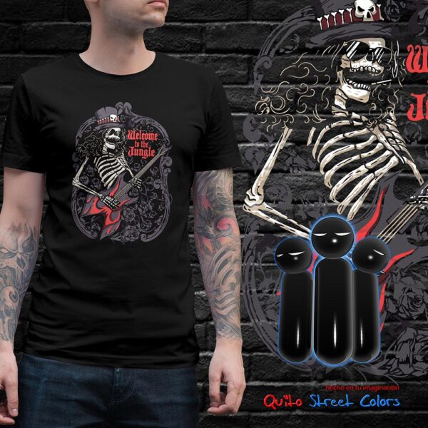 Camiseta Guns n' roses Welcome to the jungle