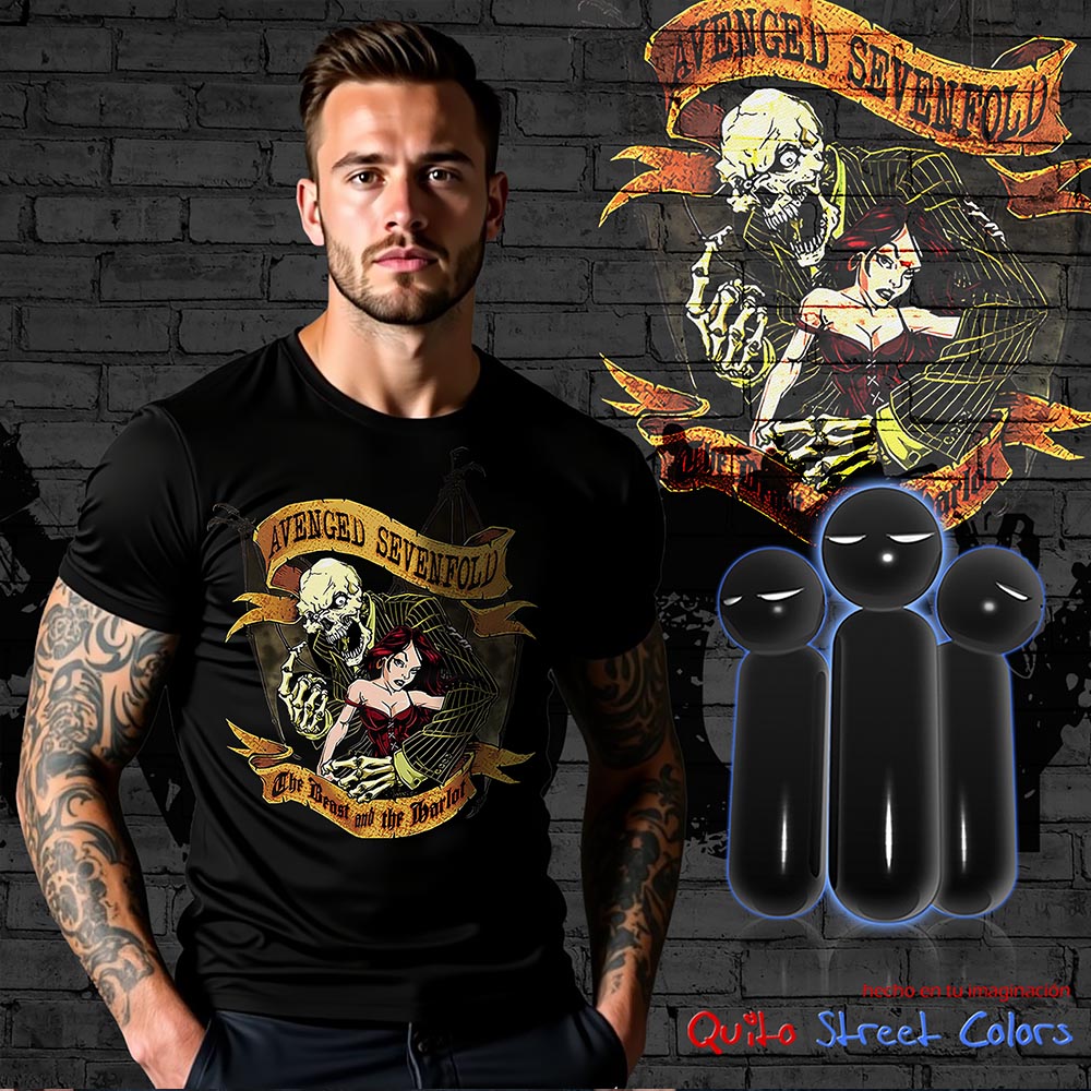 Camiseta Avenged sevenfold the beast