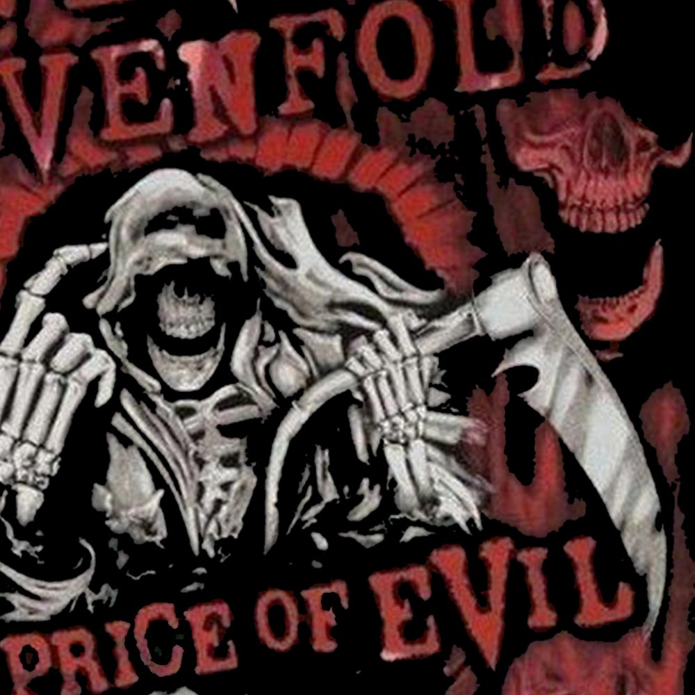 Camiseta Avenged sevenfold the price of evil Imagen 3