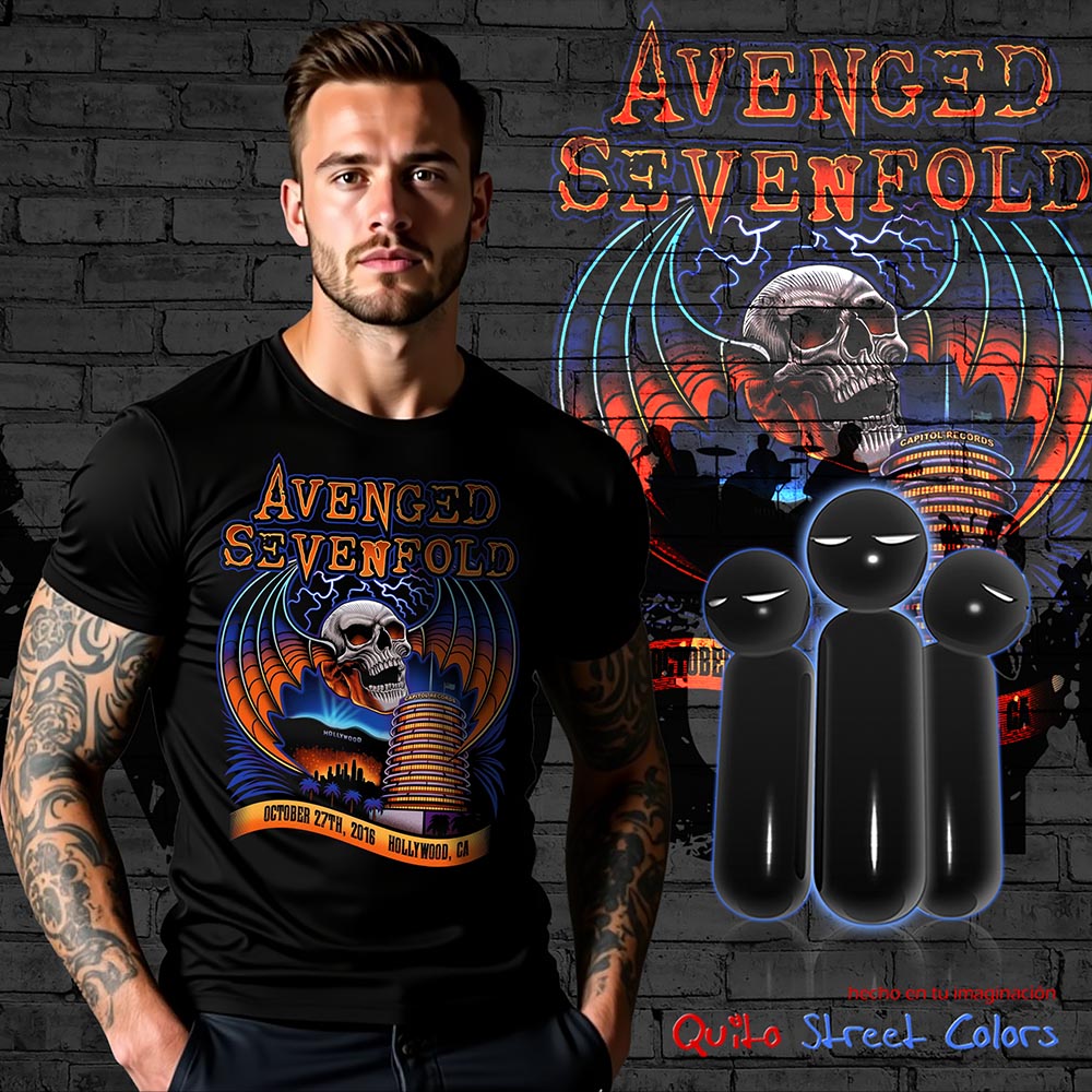 Camiseta Avenged sevenfold 07