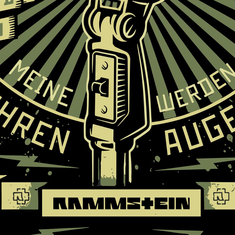 Camiseta Rammstein Dhren Augen Imagen 4