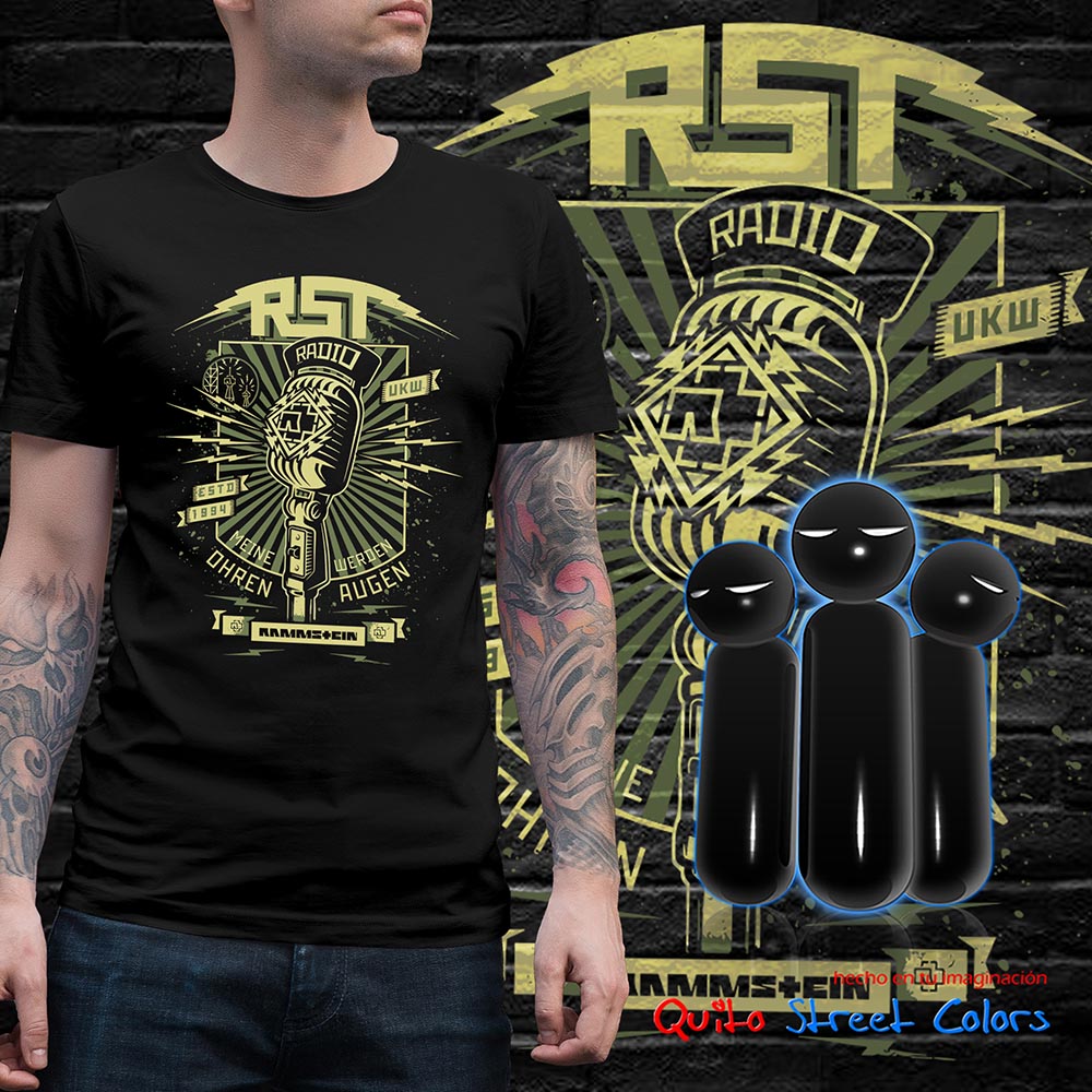 Camiseta Rammstein Dhren Augen