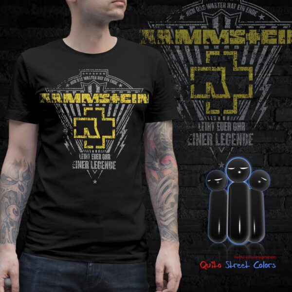 Camiseta Rammstein Einer Legend