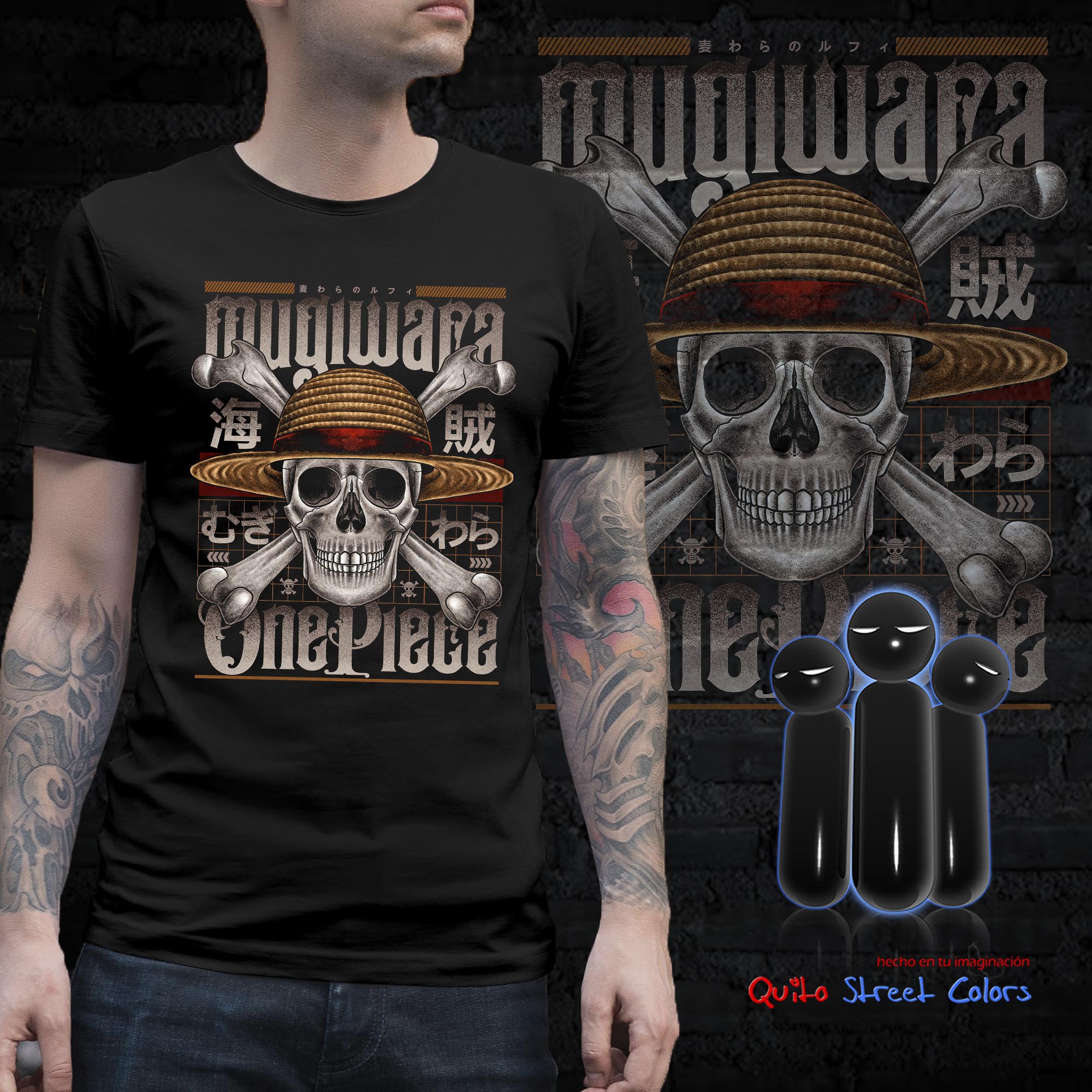 Camiseta Mugiwara