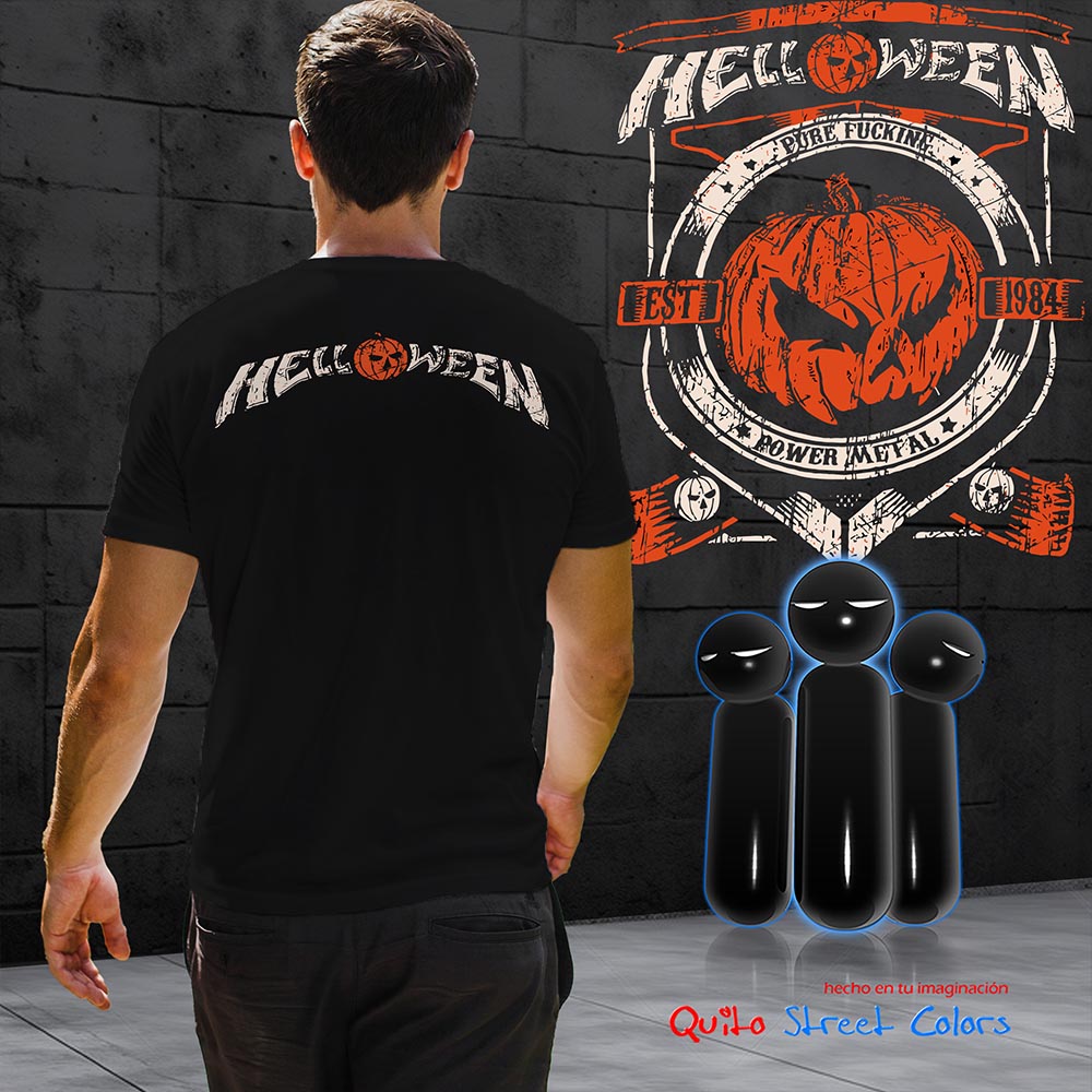 Camiseta Helloween 03 Imagen 3