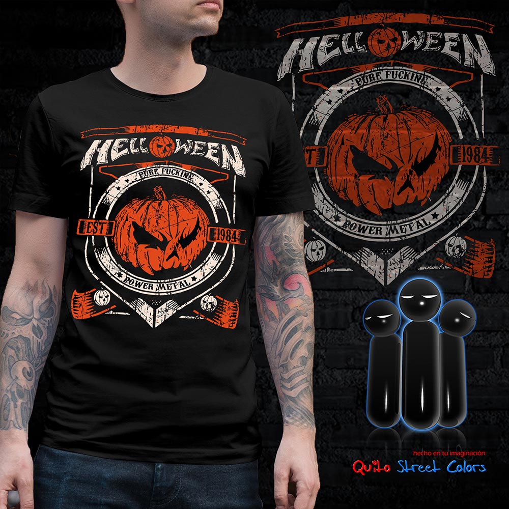 Camiseta Helloween 03
