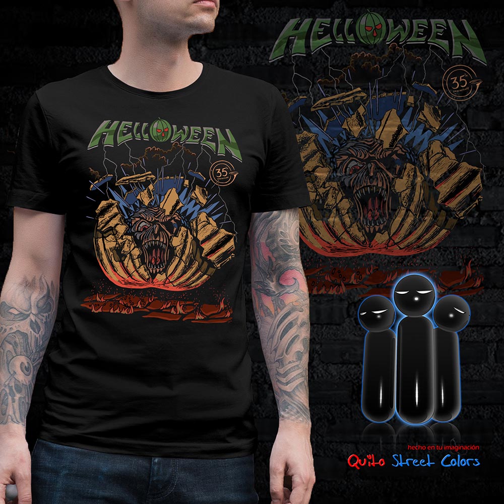 Camiseta Helloween 05