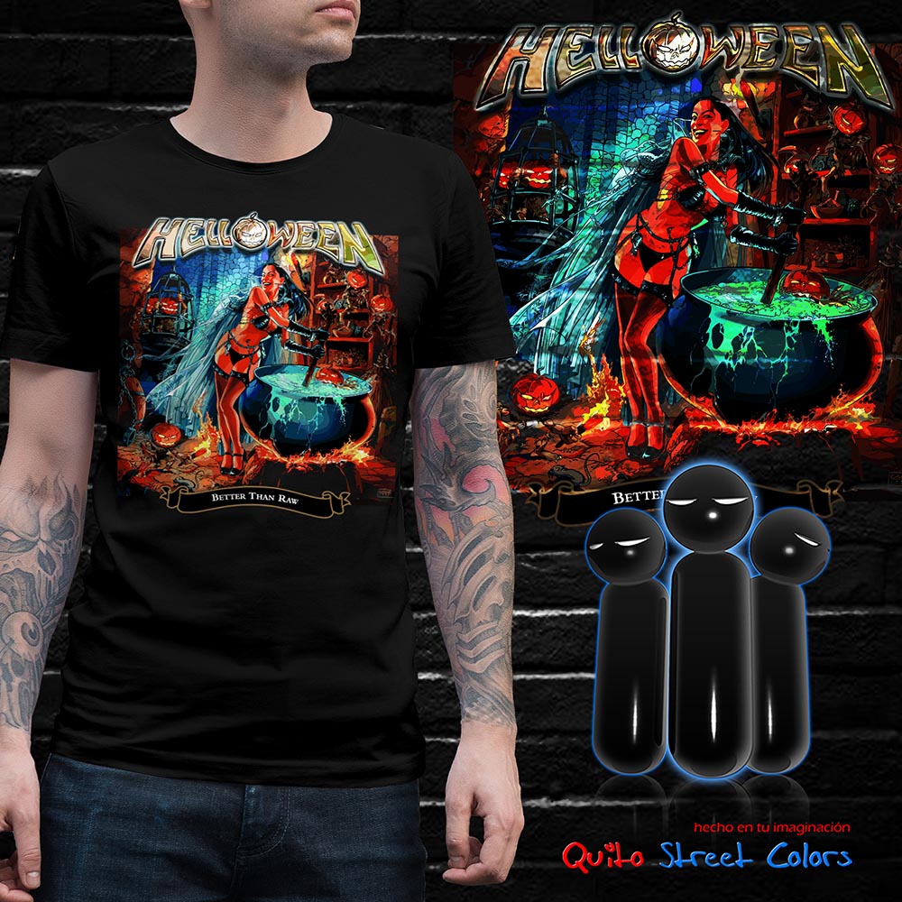 Camiseta Helloween 09