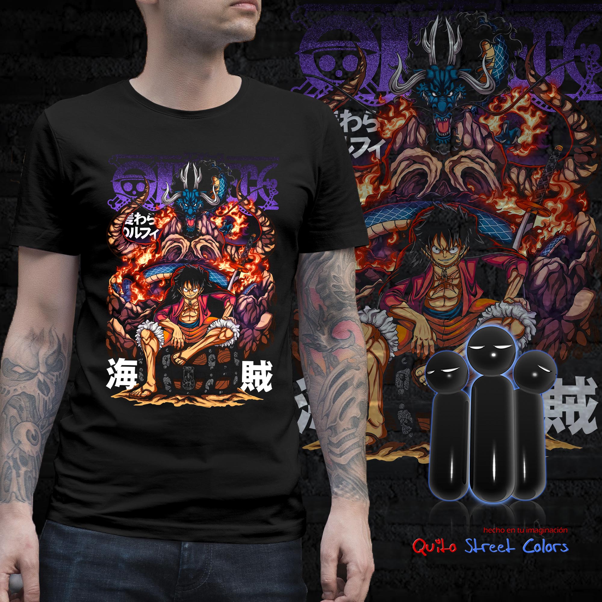 Camiseta Luffy 07
