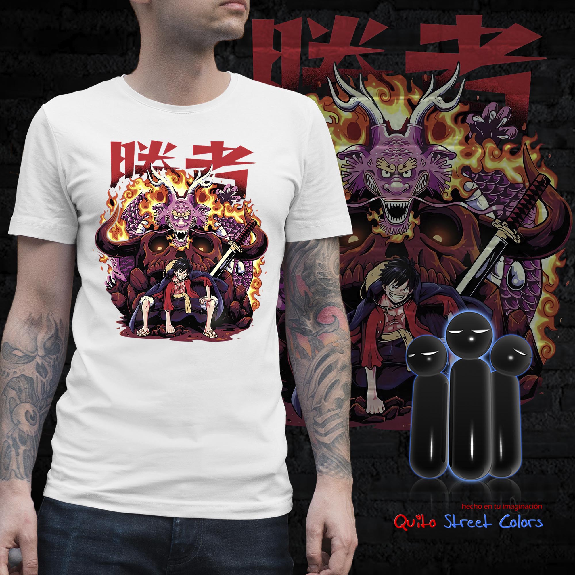 Camiseta Luffy 02